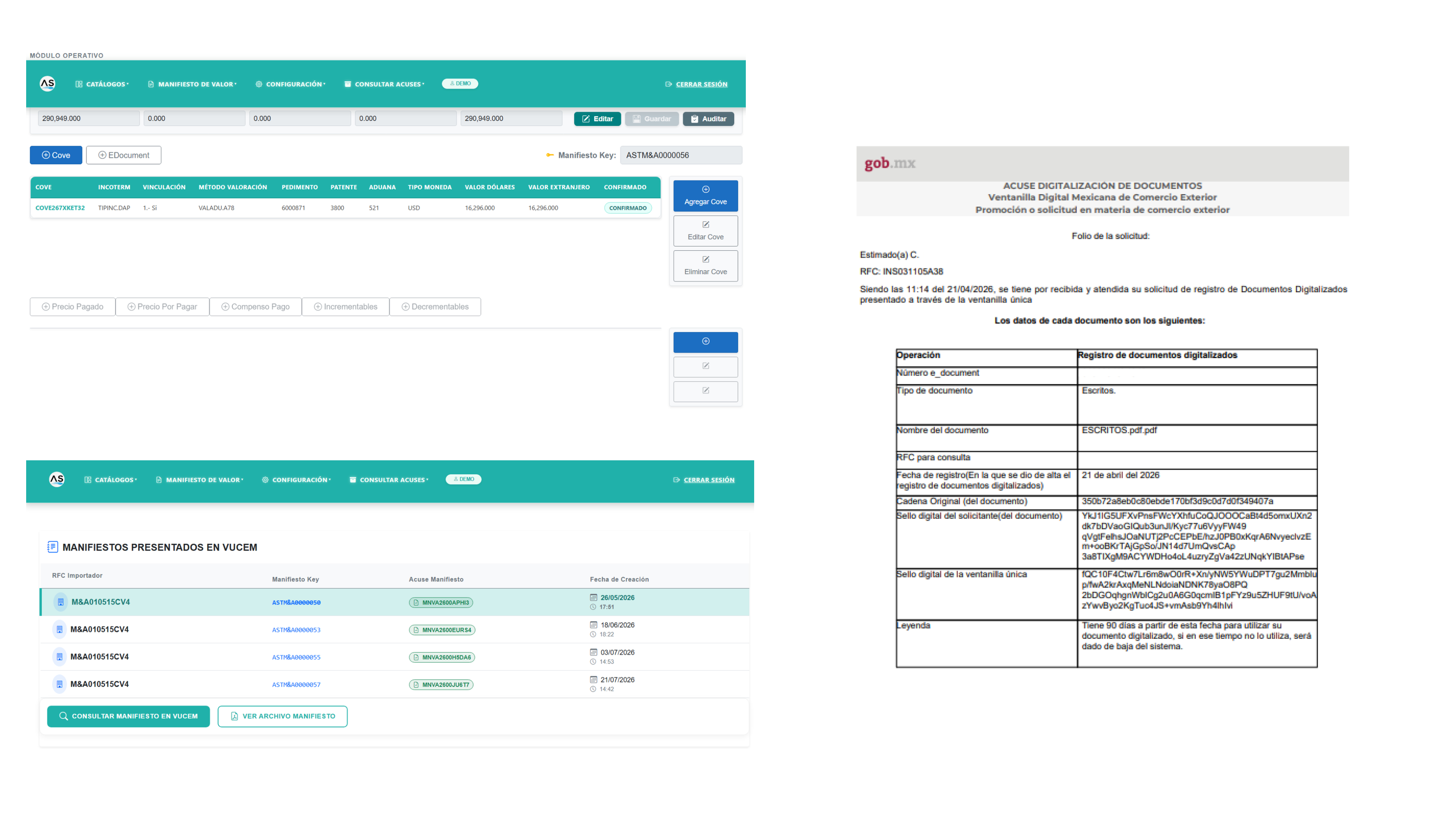 Expediente Digital y e-Document MVE